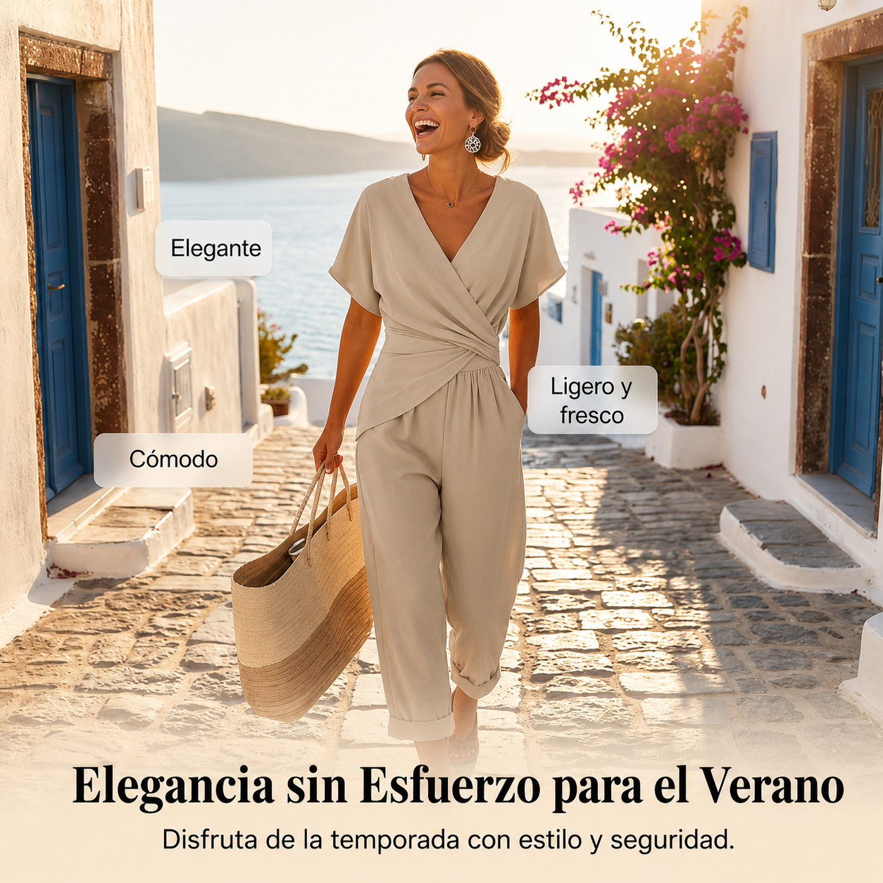 Elegante escote en V y corte entallado: ¡una silueta de minivestido al instante!